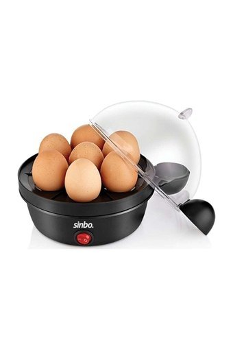 RealFoni rf-85322 7'li 350 W Plastik Siyah Yumurta Haşlayıcı