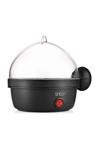 RealFoni rf-85322 7'li 350 W Plastik Siyah Yumurta Haşlayıcı