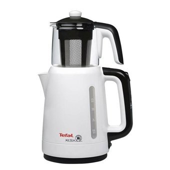 Tefal My Tea Cam Demlikli 1500 W Plastik Gövdeli Beyaz Retro Çay Makinesi