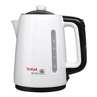 Tefal My Tea Cam Demlikli 1500 W Plastik Gövdeli Beyaz Retro Çay Makinesi