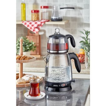 Sinbo STM-5829 Cam Demlikli 2200 W Cam Gövdeli Şeffaf Çay Makinesi