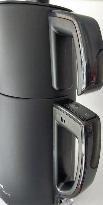 Tefal Tea Expert Deluxe Çelik Demlikli 1650 W Çelik Gövdeli Siyah Retro Çay Makinesi