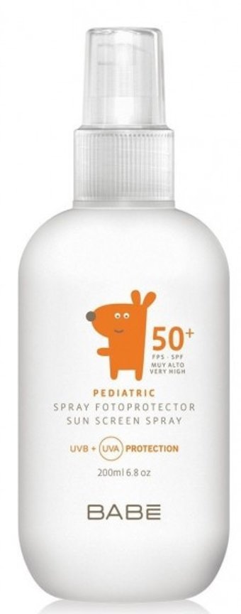 Babe Pediatric 50+ Faktör Yağlı Parfümsüz Bebek ve Çocuk Güneş Kremi 200 ml