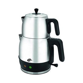 Goldmaster PB-3221 ProBrew Çelik Demlikli 2200 W Çelik Gövdeli İnox Vintage Çay Makinesi