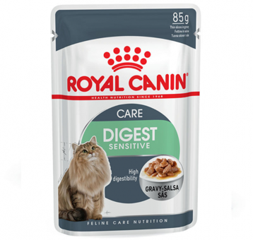Royal Canin Sensitive Gravy Pouch Kümes Hayvanlı Soslu Yetişkin Yaş Kedi Maması 85 gr