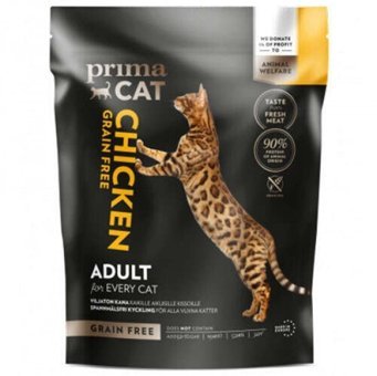 Prima Cat Grain Free Tavuklu Jöleli Yetişkin Yaş Kedi Maması 85 gr