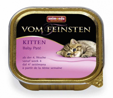 Animonda Vom Feinsten Baby Pate Kümes Hayvanlı Sığır Etli Ezme Yavru Yaş Kedi Maması 100 gr