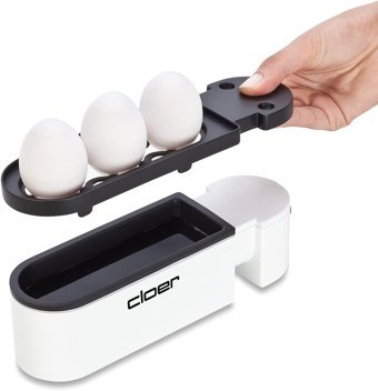 Cloer 6021 Üçlü 300 W Plastik Beyaz Yumurta Haşlayıcı