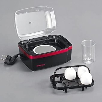 Severin EK 3156 6'lı 400 W Plastik Siyah Yumurta Haşlayıcı