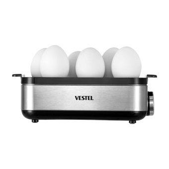Vestel Inox 6'lı 435 W Çelik İnox Yumurta Haşlayıcı