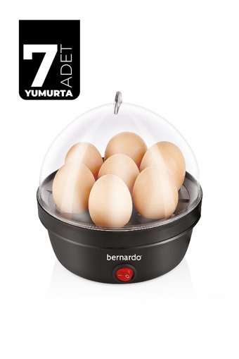 Bernardo BRND-109 7'li 350 W Plastik Siyah Yumurta Haşlayıcı