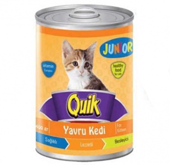 Quik Kitten Tavuklu Yavru Yaş Kedi Maması 400 gr