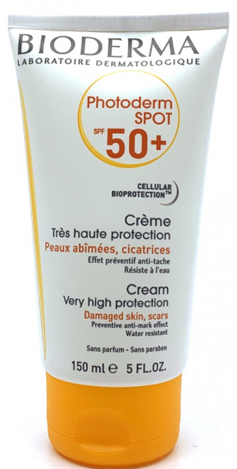 Bioderma Photoderm Max Renksiz 50 Faktör Leke Sorunu Yaşayan Ciltler İçin Yağlı Suya Dayanıklı Vücut ve Yüz Güneş Kremi 150 ml