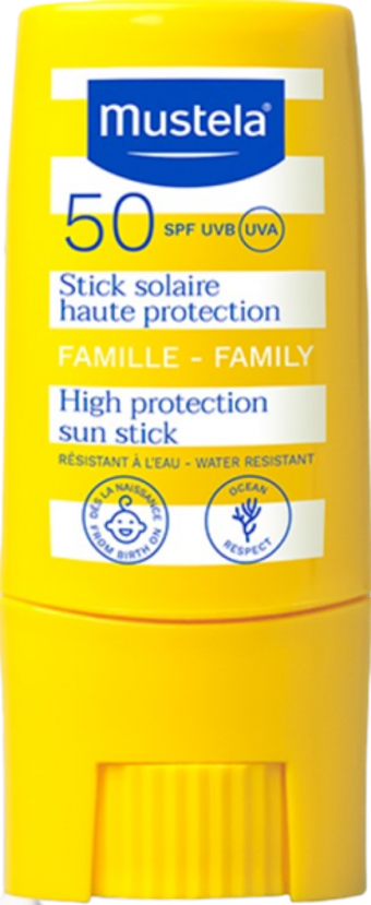 Mustela Very High Protection Renksiz 50 Faktör Tüm Ciltler İçin Organik Çocuk Ve Yetişkin İçin Yağlı Güneş Kremi 9 ml