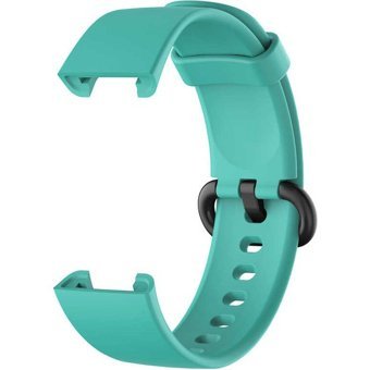 Xiaomi Mi Watch Lite Uyumlu Silikon Akıllı Bileklik Kordonu Turkuaz