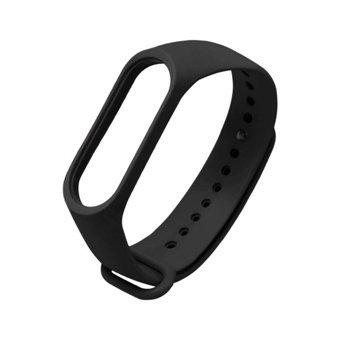 Xiaomi Mi Band 4 Uyumlu Silikon Akıllı Bileklik Kordonu Siyah