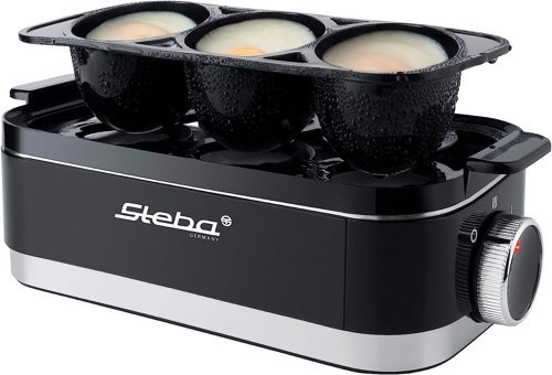 Steba 6'lı Çelik Gri Yumurta Haşlayıcı