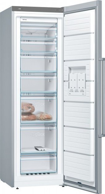 Bosch GSN36VI30N No Frost 5 Çekmeceli A++ Enerji Sınıfı 242 lt Dikey Solo Derin Dondurucu Inox