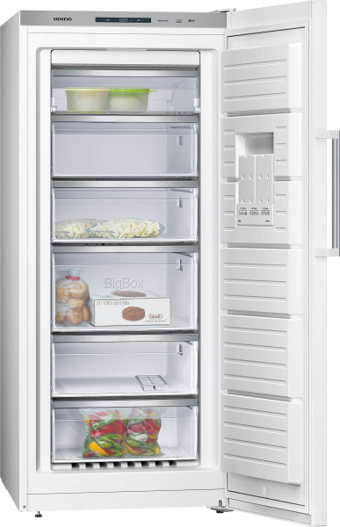 Siemens GS51NAW30 No Frost 6 Çekmeceli A++ Enerji Sınıfı 286 lt Dikey Solo Derin Dondurucu Beyaz