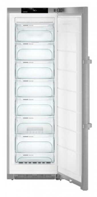 Liebherr GNEF 4335 No Frost 8 Çekmeceli A+++ Enerji Sınıfı 268 lt Dikey Solo Derin Dondurucu Inox