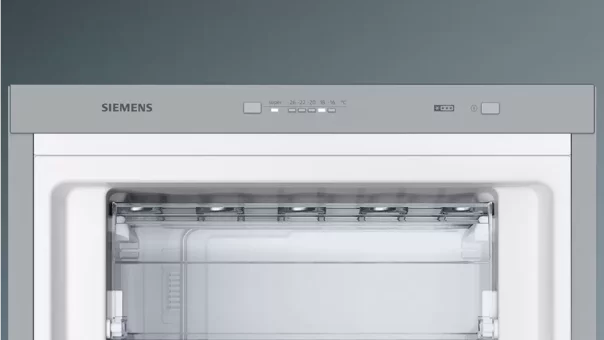 Siemens GS33VVIEON 5 Çekmeceli E Enerji Sınıfı 231 lt Dikey Solo Derin Dondurucu Inox