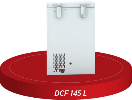 Delta DCF 145 L A+ Enerji Sınıfı 120 lt Yatay Solo Sandık Tipi Mini Derin Dondurucu Beyaz