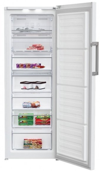 Beko 7371 JEB No Frost 7 Çekmeceli E Enerji Sınıfı 256 lt Dikey Solo Derin Dondurucu Beyaz