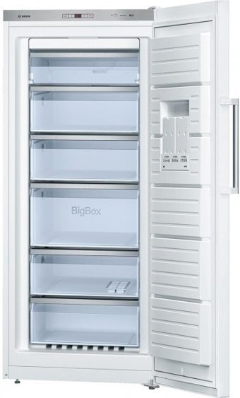 Bosch GSN51AW30 No Frost 6 Çekmeceli A++ Enerji Sınıfı 286 lt Dikey Solo Derin Dondurucu Beyaz