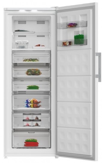 Arçelik 2781 EB No Frost 8 Çekmeceli E Enerji Sınıfı 404 lt Dikey Solo Derin Dondurucu Beyaz