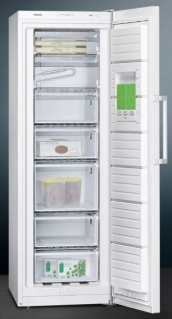 Siemens iQ300 GS33VVWE0N 7 Çekmeceli A++ Enerji Sınıfı 220 lt Dikey Solo Derin Dondurucu Beyaz