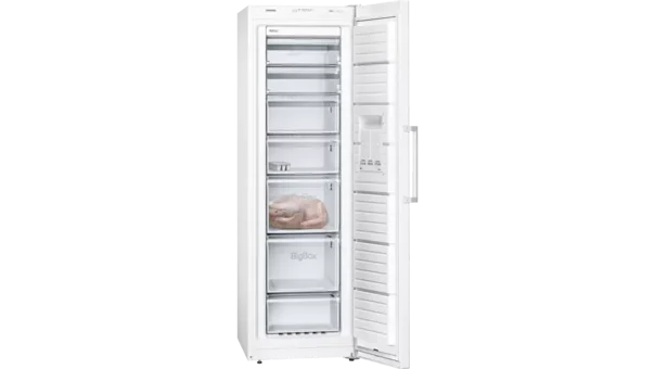 Siemens GS36NVWFON 5 Çekmeceli F Enerji Sınıfı 241 lt Dikey Solo Derin Dondurucu Beyaz