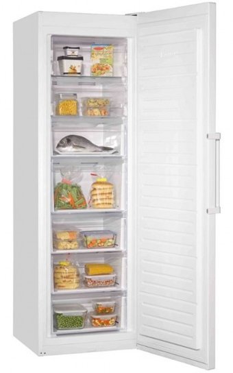 Vestel CDL7001 E NF No Frost 5 Çekmeceli F Enerji Sınıfı 280 lt Dikey Solo Derin Dondurucu Inox
