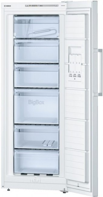 Bosch GSV29VW30N Statik 6 Çekmeceli A++ Enerji Sınıfı 198 lt Dikey Solo Derin Dondurucu Beyaz