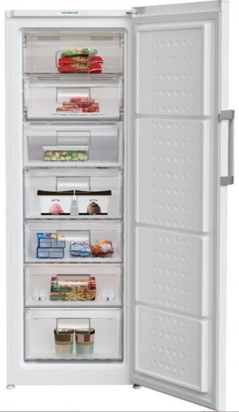 Grundig GFNE 7292 E No Frost 7 Çekmeceli F Enerji Sınıfı 256 lt Dikey Solo Derin Dondurucu Beyaz