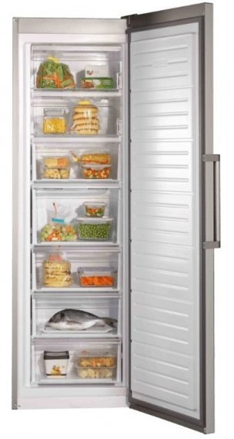 Vestel CDE-L1203 X No Frost 5 Çekmeceli A+ Enerji Sınıfı 280 lt Dikey Solo Derin Dondurucu Inox