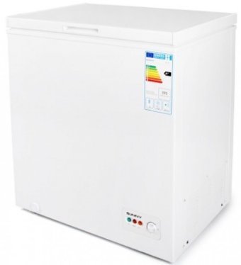 Sunny SNY-1500 A+ Enerji Sınıfı 146 lt Yatay Solo Sandık Tipi Mini Derin Dondurucu Beyaz