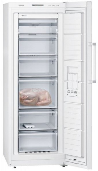 Siemens GS29NVW31N No Frost 6 Çekmeceli A++ Enerji Sınıfı 200 lt Dikey Solo Derin Dondurucu Beyaz