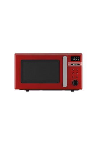 Arçelik MD 220 K Kırmızı 20 lt Izgaralı Vintage Mekanik Solo Mikrodalga Fırın