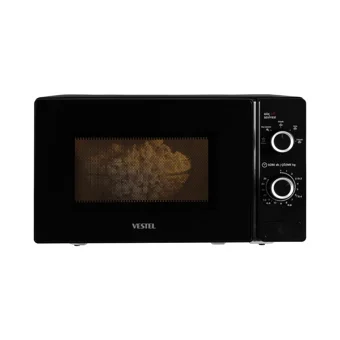 Vestel MD 20 YMS Siyah 20 lt Mekanik Solo Mikrodalga Fırın