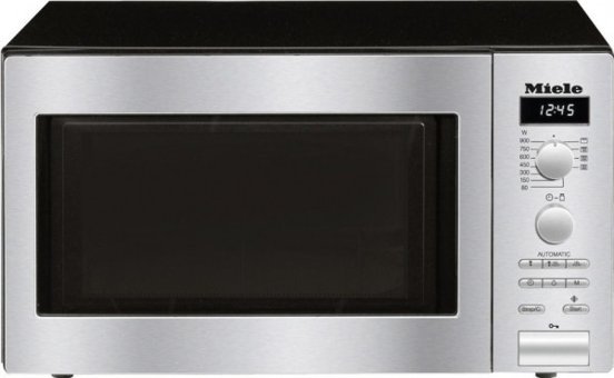 Miele M 6012 SC Gri 26 lt Izgaralı Dijital Solo Mikrodalga Fırın