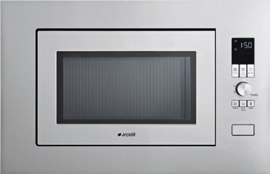 Arçelik MD 893 FS Siyah 23 lt Izgaralı Dijital Ankastre Mikrodalga Fırın