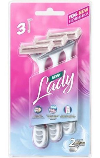 Derby Lady 2 3'lü Tıraş Bıçağı