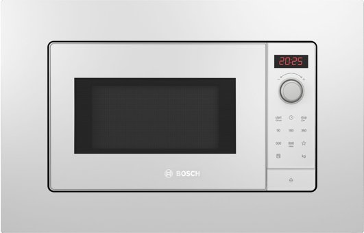 Bosch BFL623MW3 Beyaz 20 lt Dijital Dokunmatik Ankastre Mikrodalga Fırın