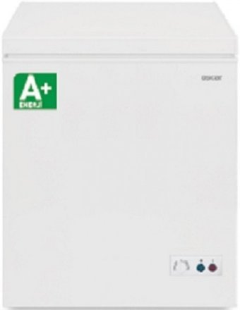 Oscar OS150DD Statik A+ Enerji Sınıfı 120 lt Yatay Solo Sandık Tipi Mini Derin Dondurucu Beyaz
