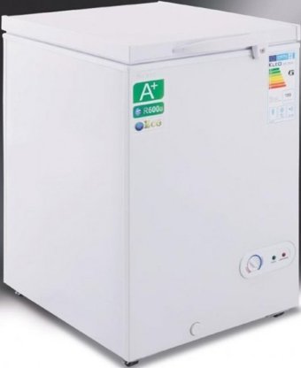 Kleo KDF 120 A+ Enerji Sınıfı 120 lt Yatay Solo Sandık Tipi Mini Derin Dondurucu Beyaz