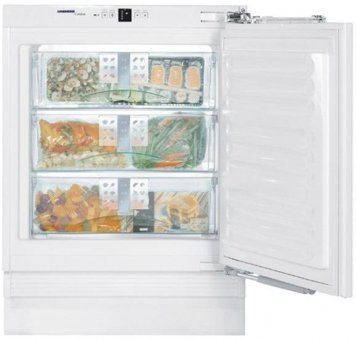 Liebherr UIG 1323 Statik 3 Çekmeceli A++ Enerji Sınıfı 97 lt Dikey Ankastre Mini Derin Dondurucu Beyaz