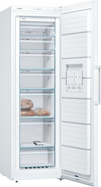 Bosch GSN36VW30N No Frost 7 Çekmeceli A++ Enerji Sınıfı 242 lt Dikey Solo Derin Dondurucu Beyaz