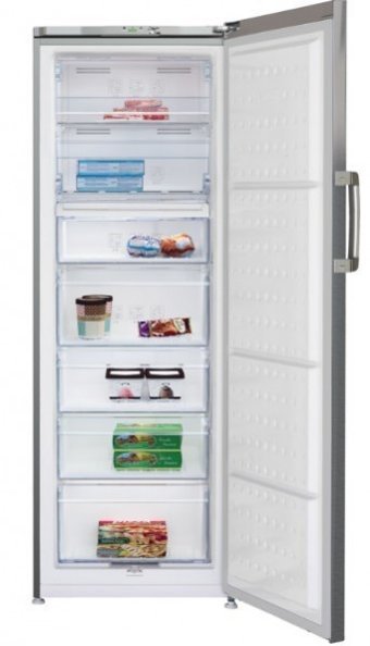 Beko 7070 MI Statik 7 Çekmeceli A+ Enerji Sınıfı 237 lt Dikey Solo Derin Dondurucu Inox
