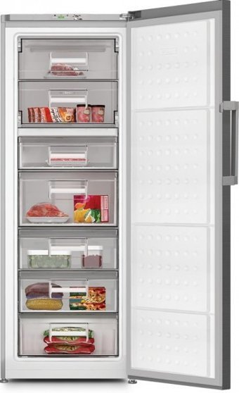 Arçelik 2070 MI Statik 7 Çekmeceli A+ Enerji Sınıfı 237 lt Dikey Solo Derin Dondurucu Gri
