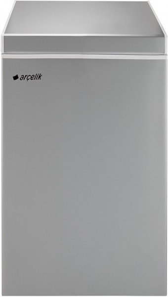 Arçelik 2104 DS Statik A+ Enerji Sınıfı 104 lt Yatay Solo Sandık Tipi Mini Derin Dondurucu Gri